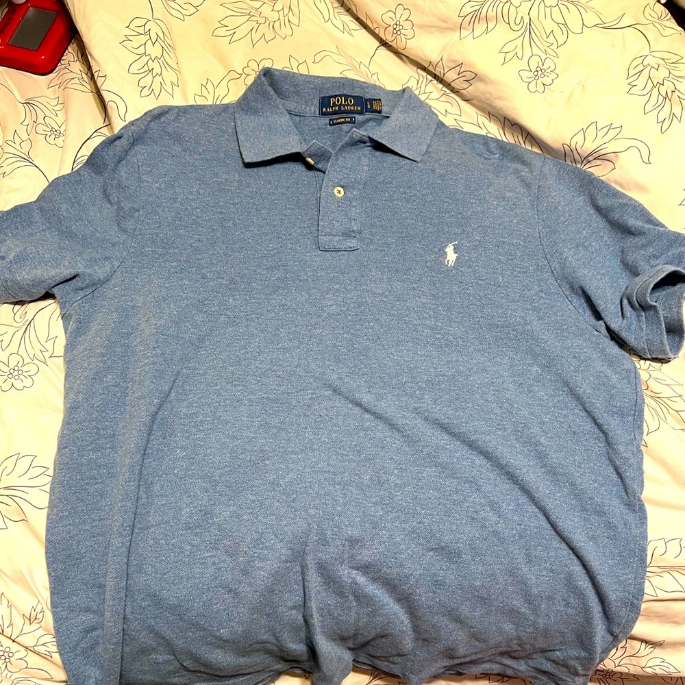 Large Blue Polo
